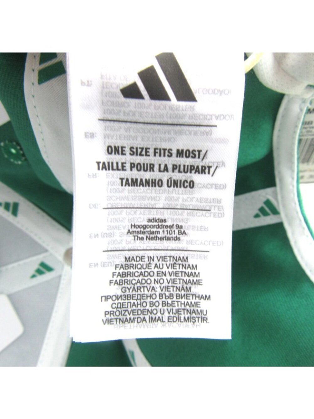 Adidas 3 Stripes Mexico 26 Baseball Cap Hat Men's Adjustable Strapback Green NEW - Picture 15 of 15